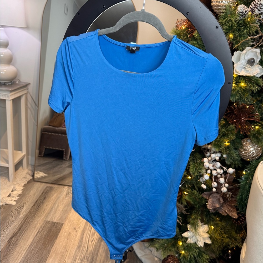 Express Vibrant Blue Bodysuit